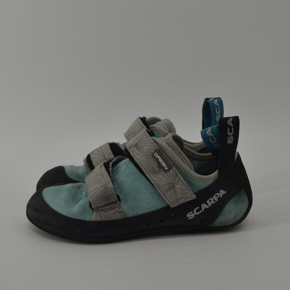 Scarpa Womens Climbing Shoes Origin Rubber Toe US Size 7 1/3 - Picture 11 of 13